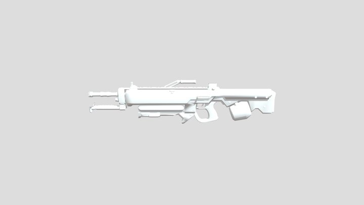 Apex Rampage LOD0 3D Model