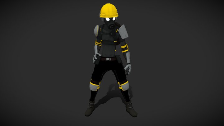 Raw Metal: Scavenger 3D Model