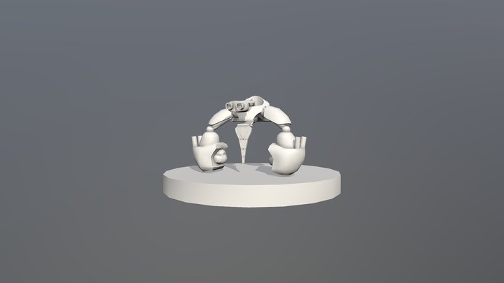 WIP Robot 3D Model