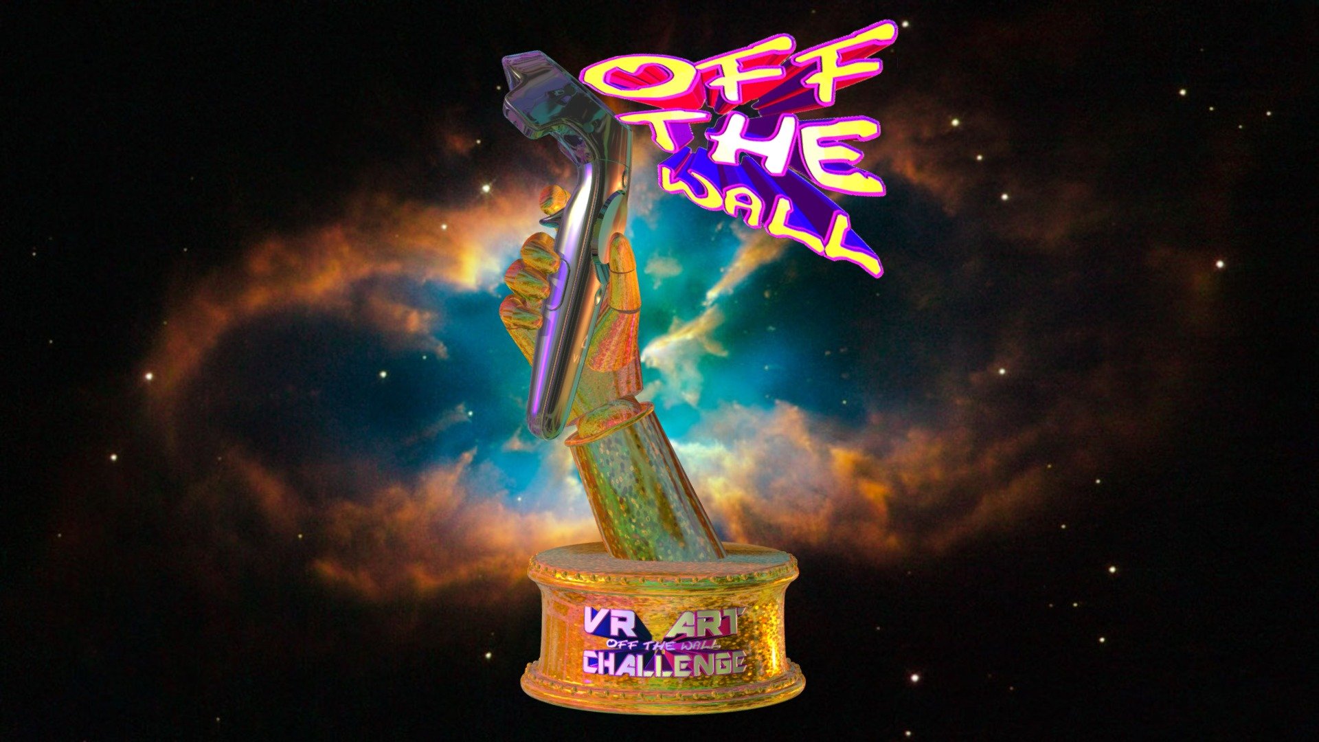 VR Art Challenge trophy
