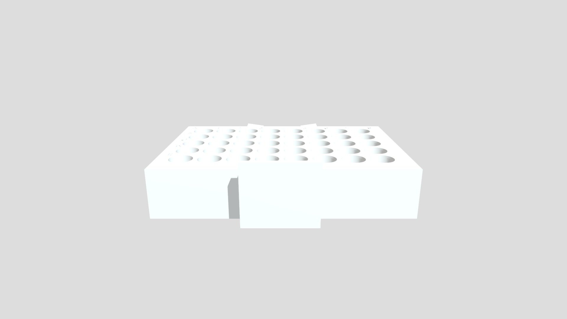 Tray Rack for the vial samples