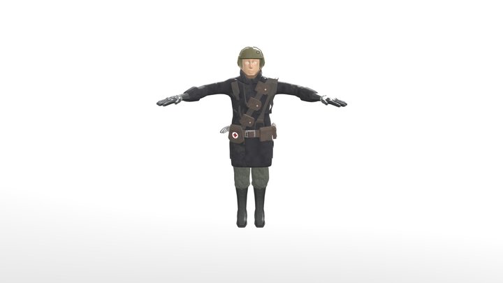 Reece N Squire Model 3D Model