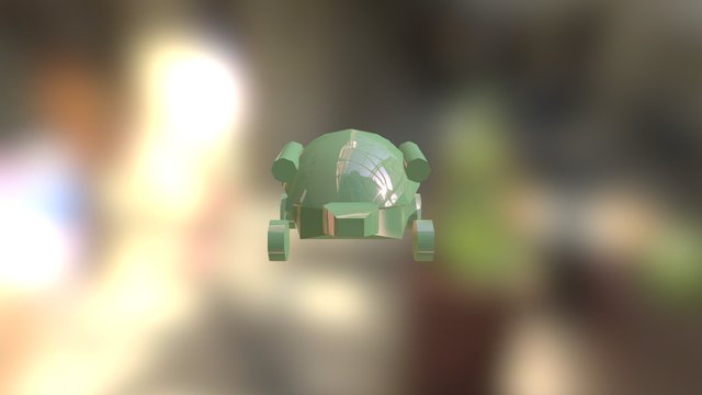 Tortuga Low poly 3D Model