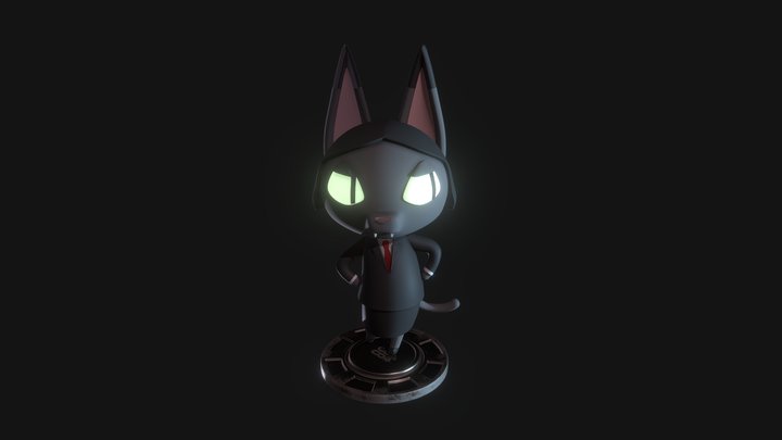 Joan meow 3D Model