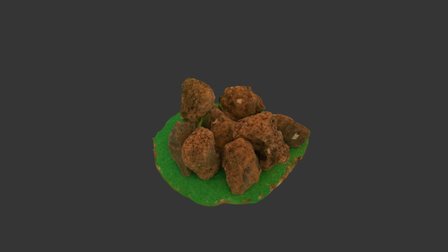 Rocas pequeñas 3D Model