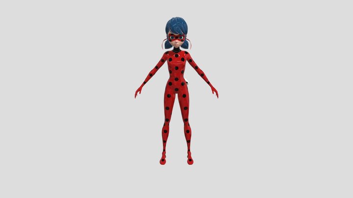 ladybug rigged 3D Model