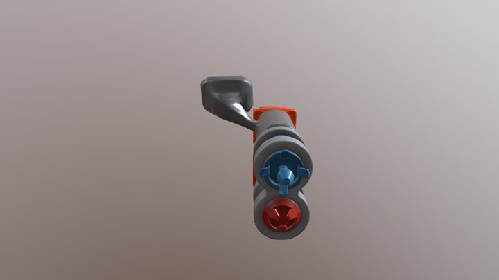 Gun 3D Model