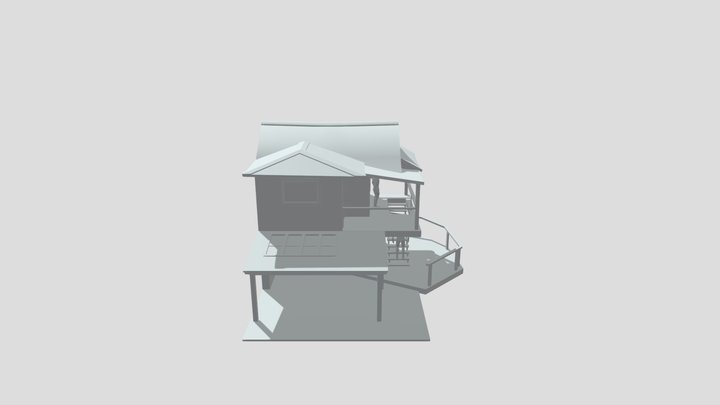 Ocean_ house 3D Model