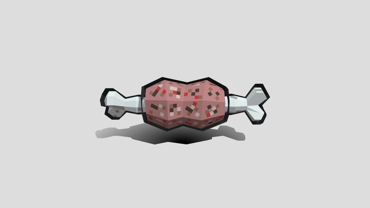 Meat Bone 3D Model