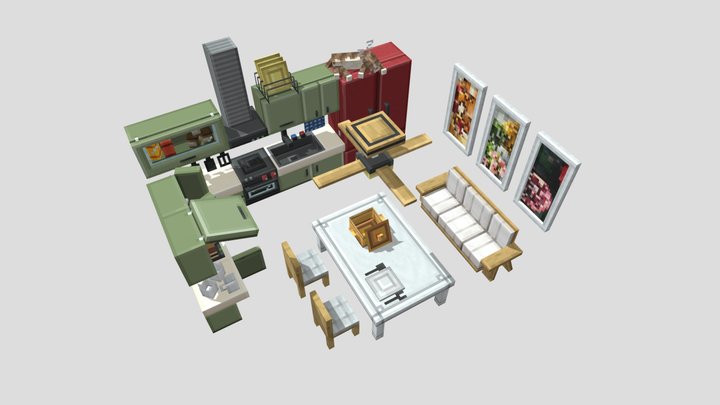 Kitchen 3D Model