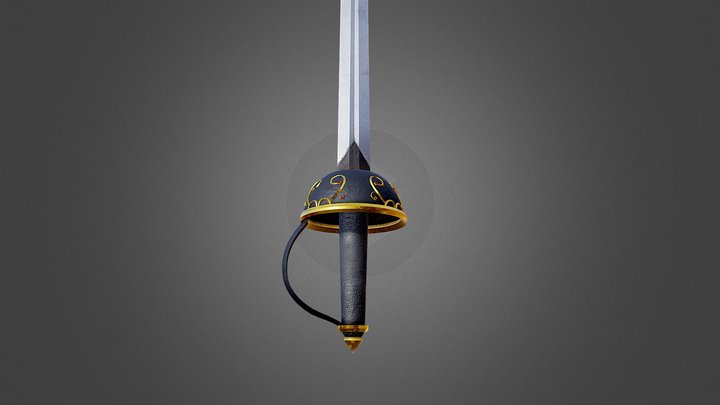 Royal Rapier *FREE* 3D Model