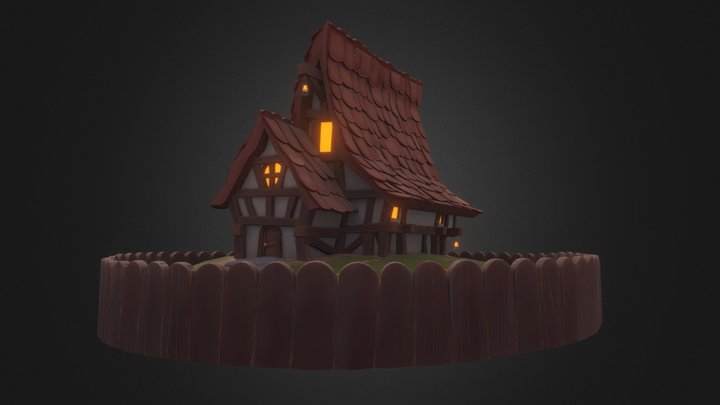 Little House 3D Model
