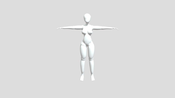 Personaje- Maria Belen Romano 3D Model