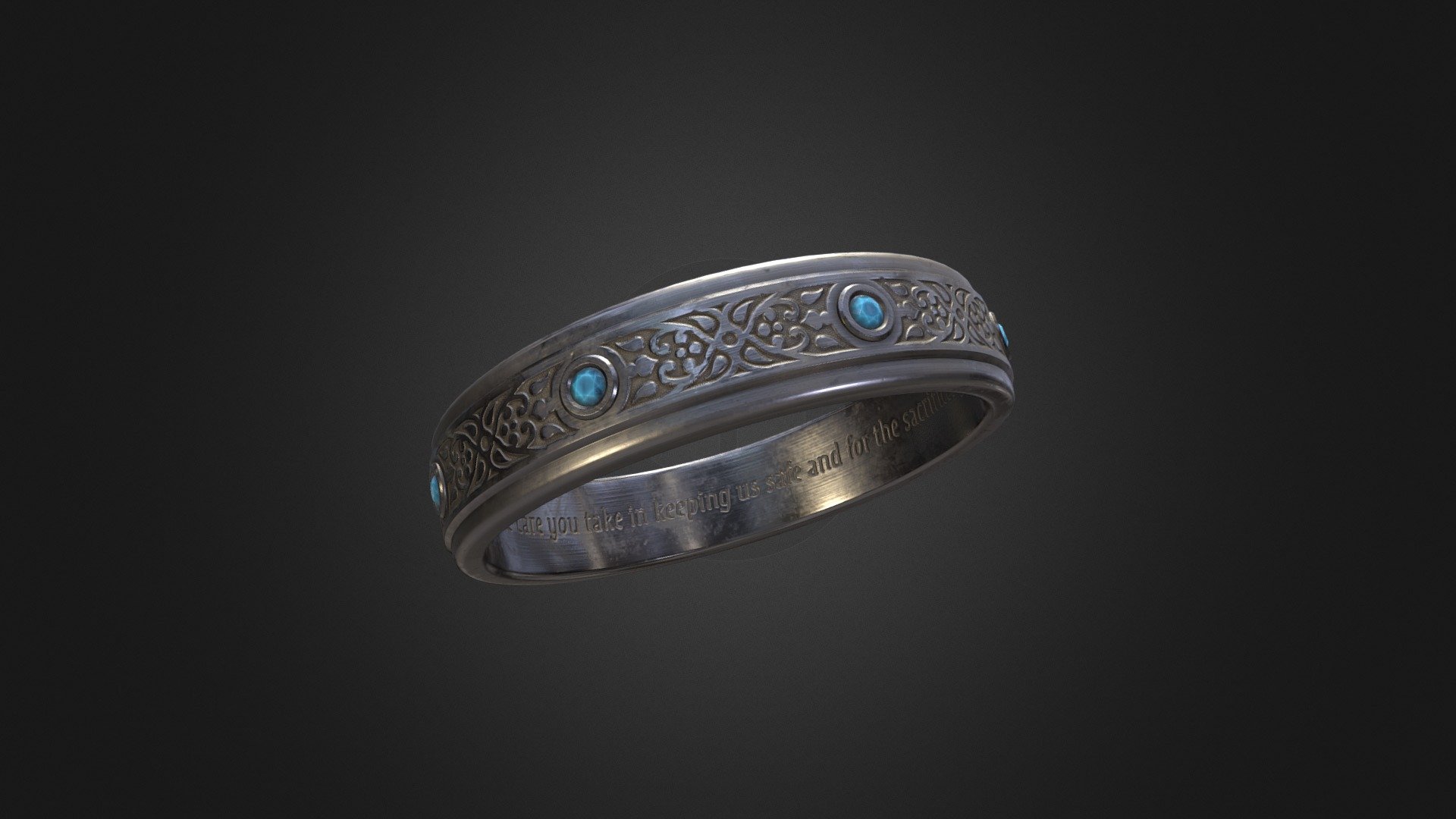 Healer's Ring - 3D model by tonken [28860d8] - Sketchfab