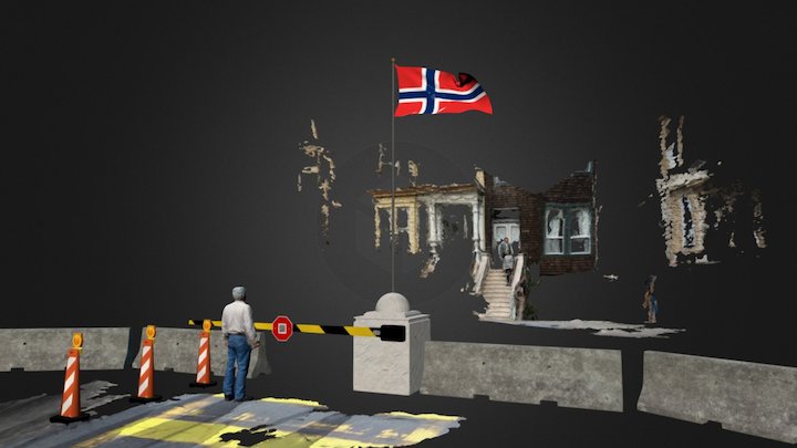 Stavanger Portal Checkpoint 3D Model