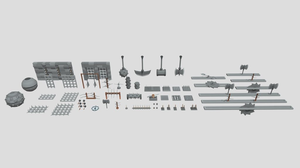 Asset - A 3D model collection by chuctt - Sketchfab