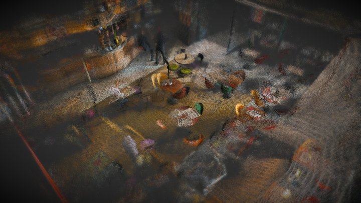 French Restaurant and Boss 3D Model