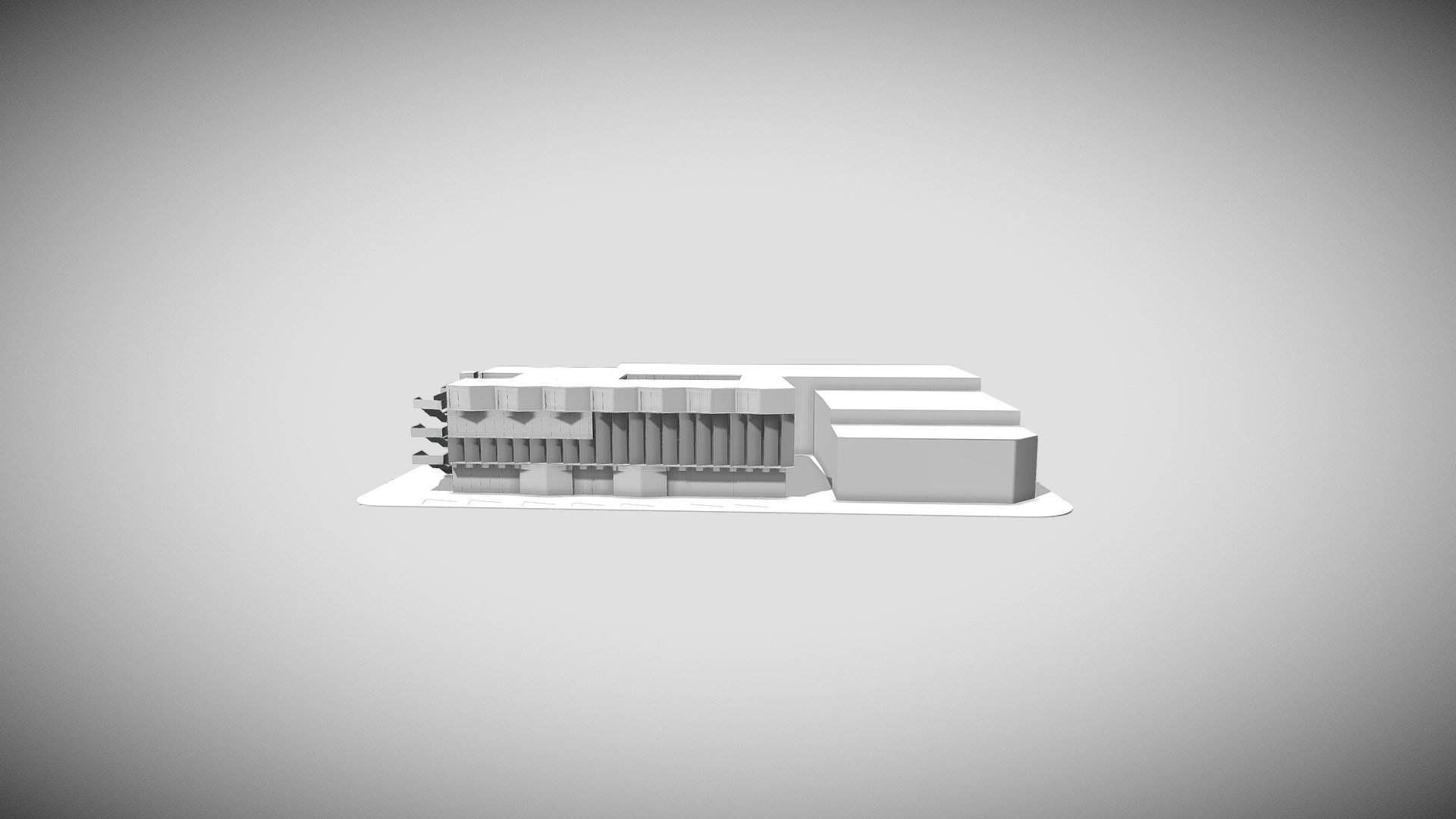 Centro cultural de formación técnica - 3D model by juan.quezada.v ...