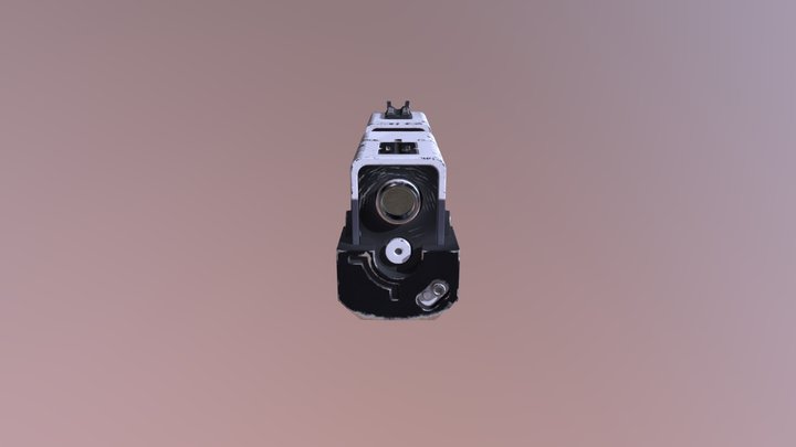 Gigatech Thermoptic Handgun 3D Model