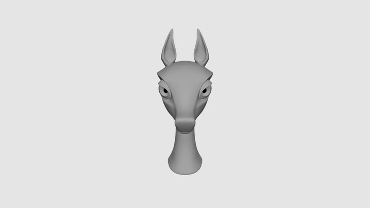Holivi's horse head 3D Model