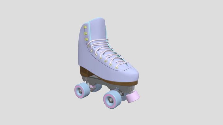 Rollerskate 3D Model
