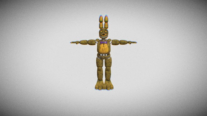 springbonnnie 3D Model