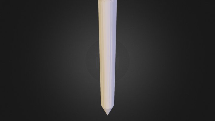 Golf Tee 3D Model