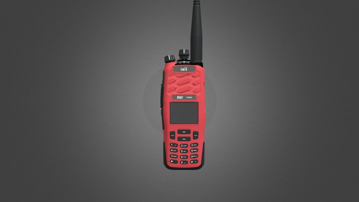 PSN LMR Portable radio 3D Model