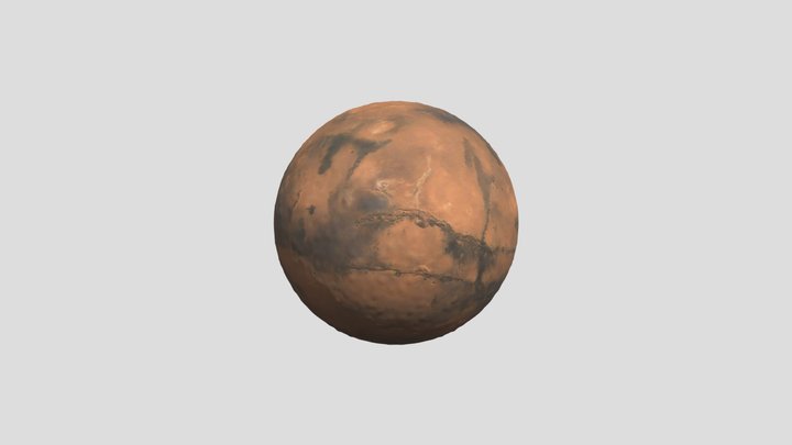 Mars 3D Model