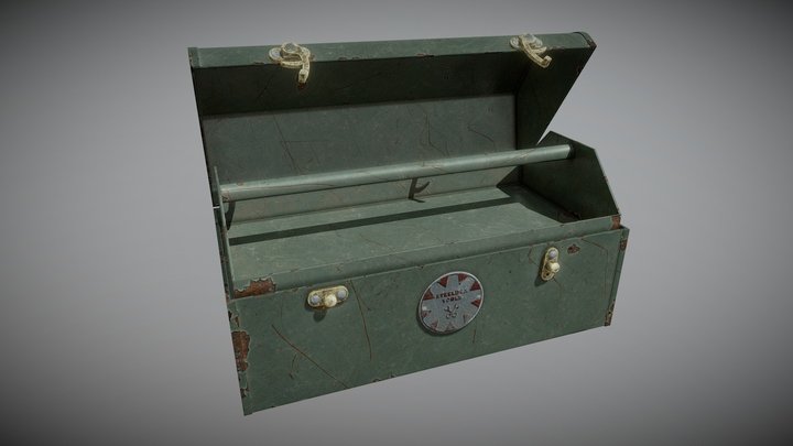 Metal Toolbox – Modello 3D gratuito STL