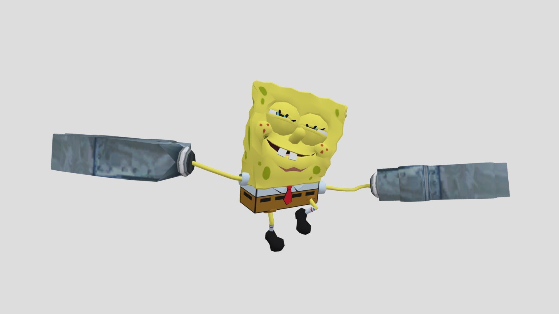 TSSM - SpongeBob Attack Karate Spin 01 - Download Free 3D model by SMF ...