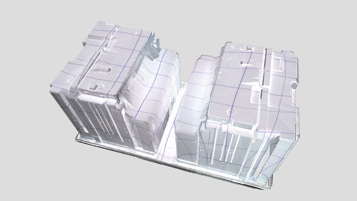 360 Degree Stitched Fridge Liner 3D Model
