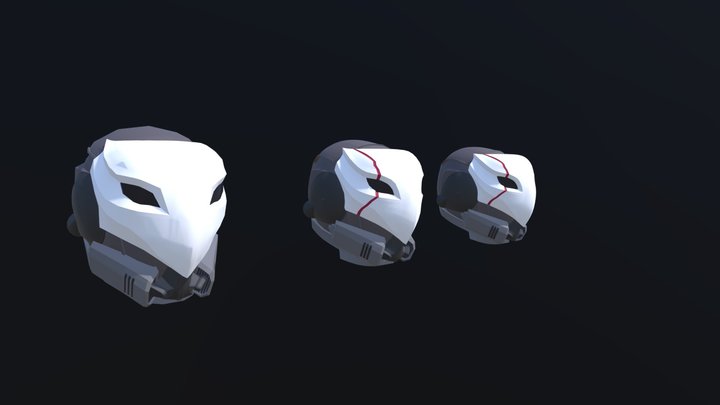 Helmets1 3D Model