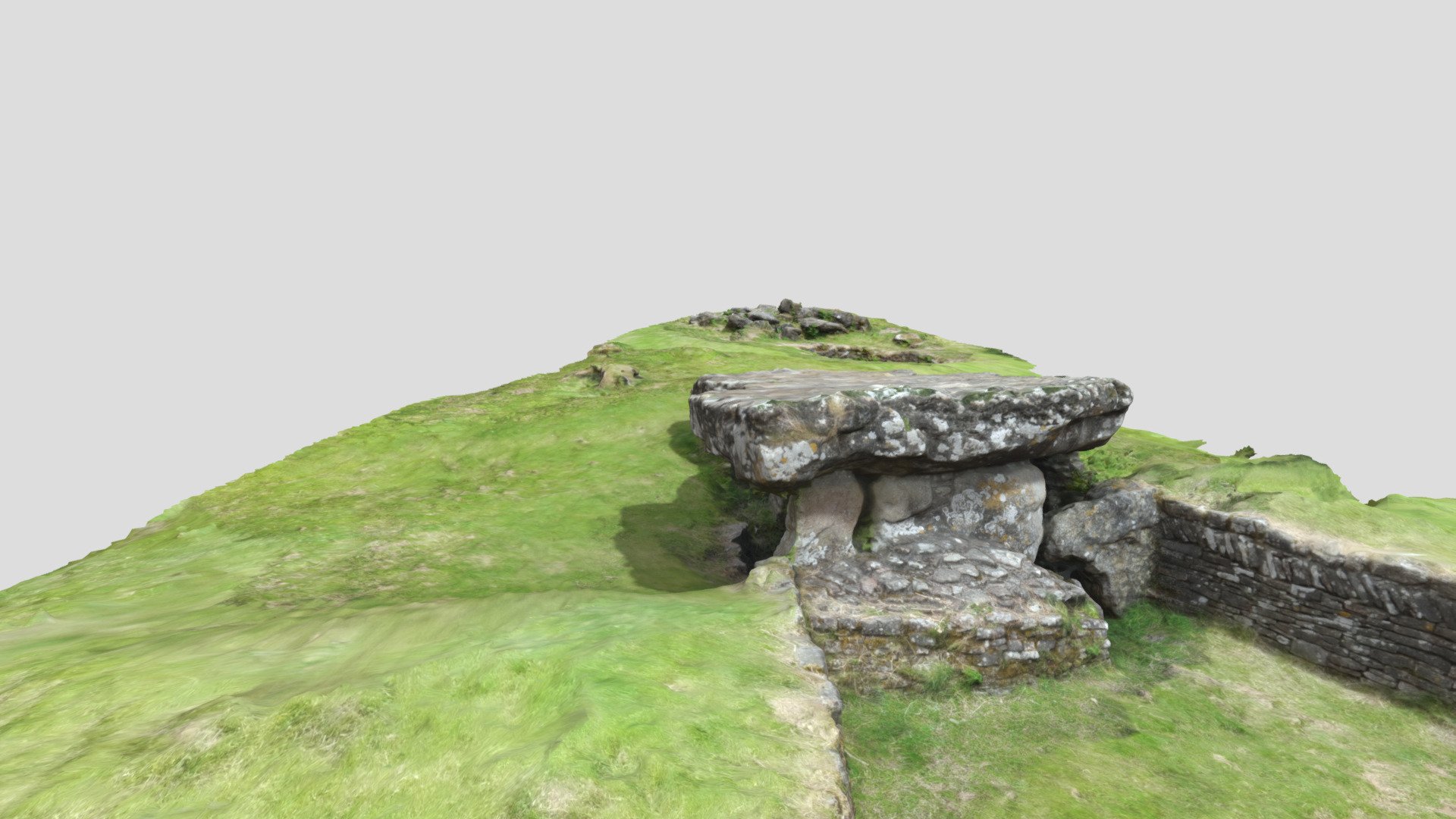 Tinkinswood Chambered Cairn - Download Free 3D model by Heritage ...