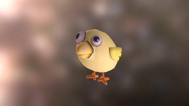 Chicken01 Small 3D Model