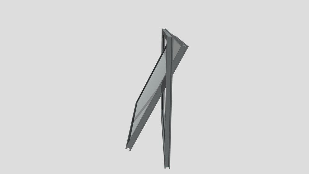 Aluminium Pivoted Window 60x60cm