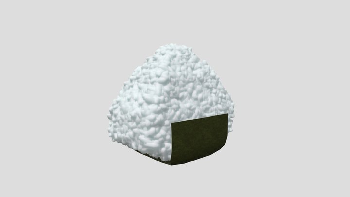 Riceball 3D Model