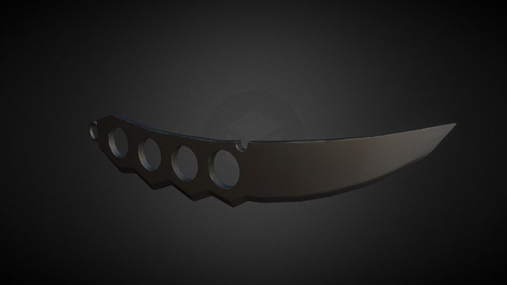 Asuma Kunai 3D Model