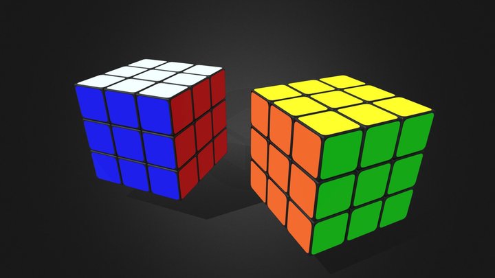 Rubik Cube - Anil – Gratis 3D-model STL