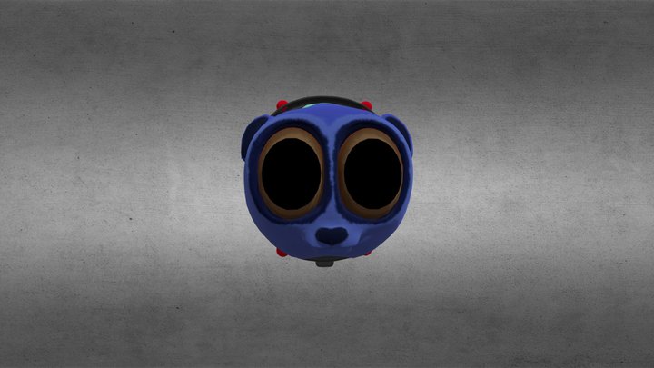 Miss Mimicker's Head - Garten of Banban 8 3D Model