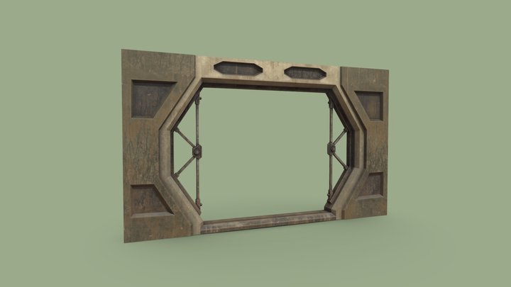 Hall Arch A 3D Model