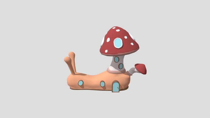 Snail house 3D Model