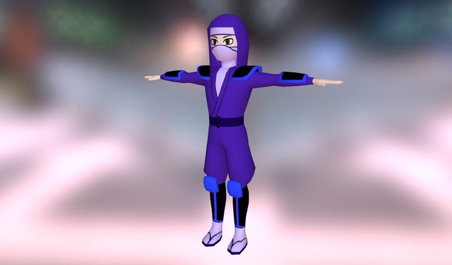 BIGS2 Ninja 3D Model