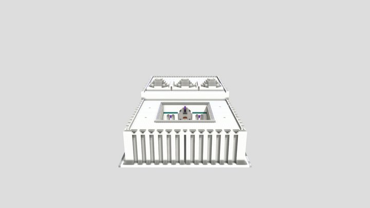 ardashir palace 3D Model