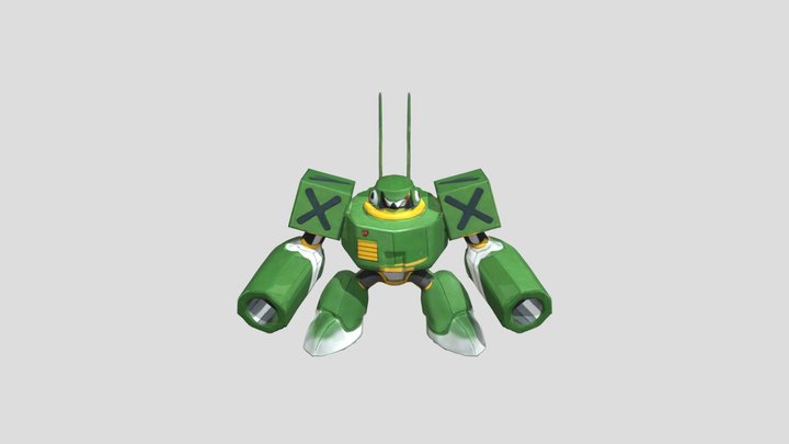 Commando Man 3D Model