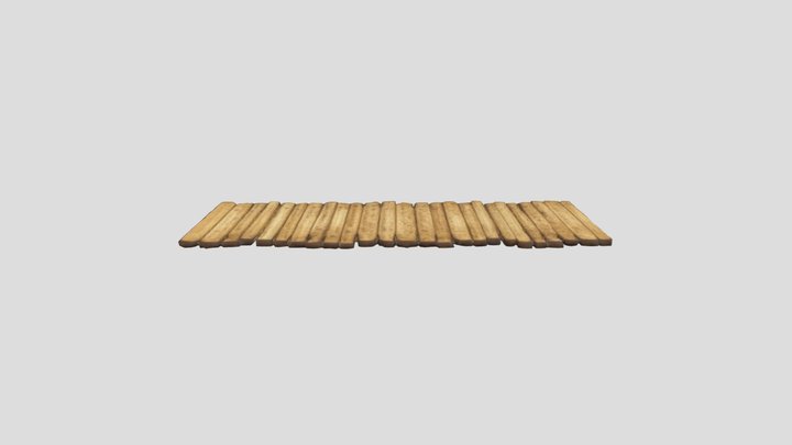 Matchstick Roadway 3D Model