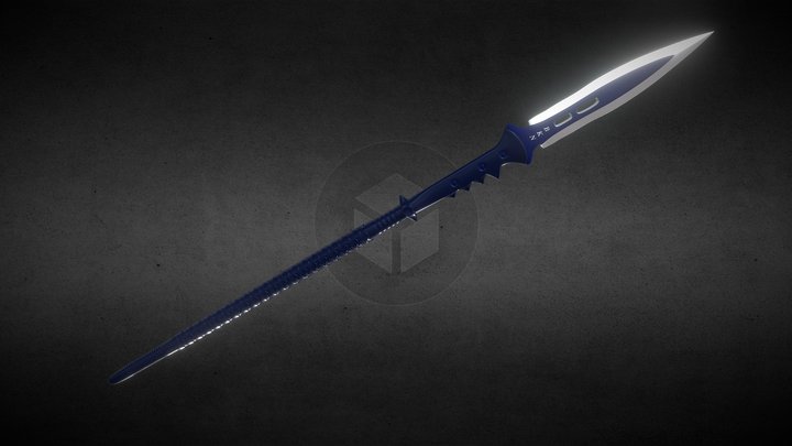 Survival Spear 3D Model