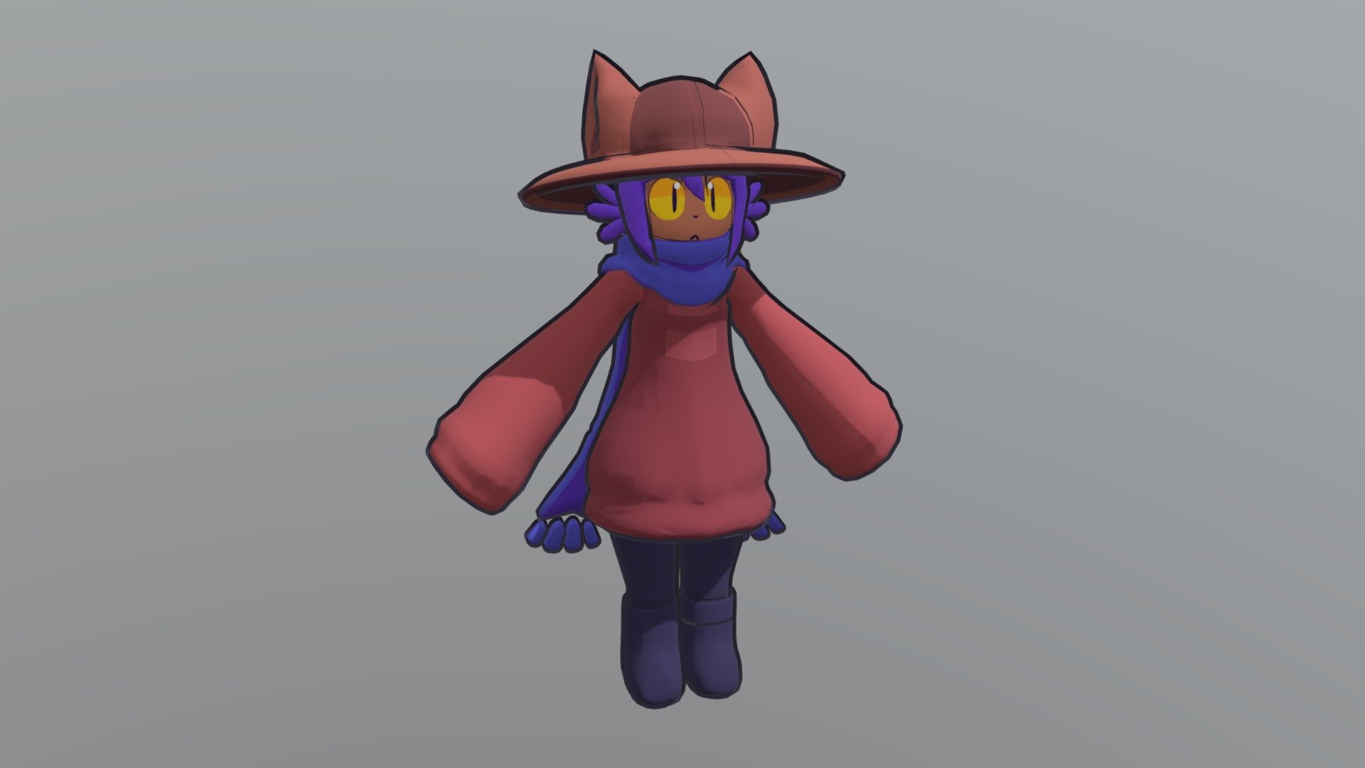 スキン3　niko様 Niko - Download Free 3D model by Shedletsky_2 (@Shedletsky_2