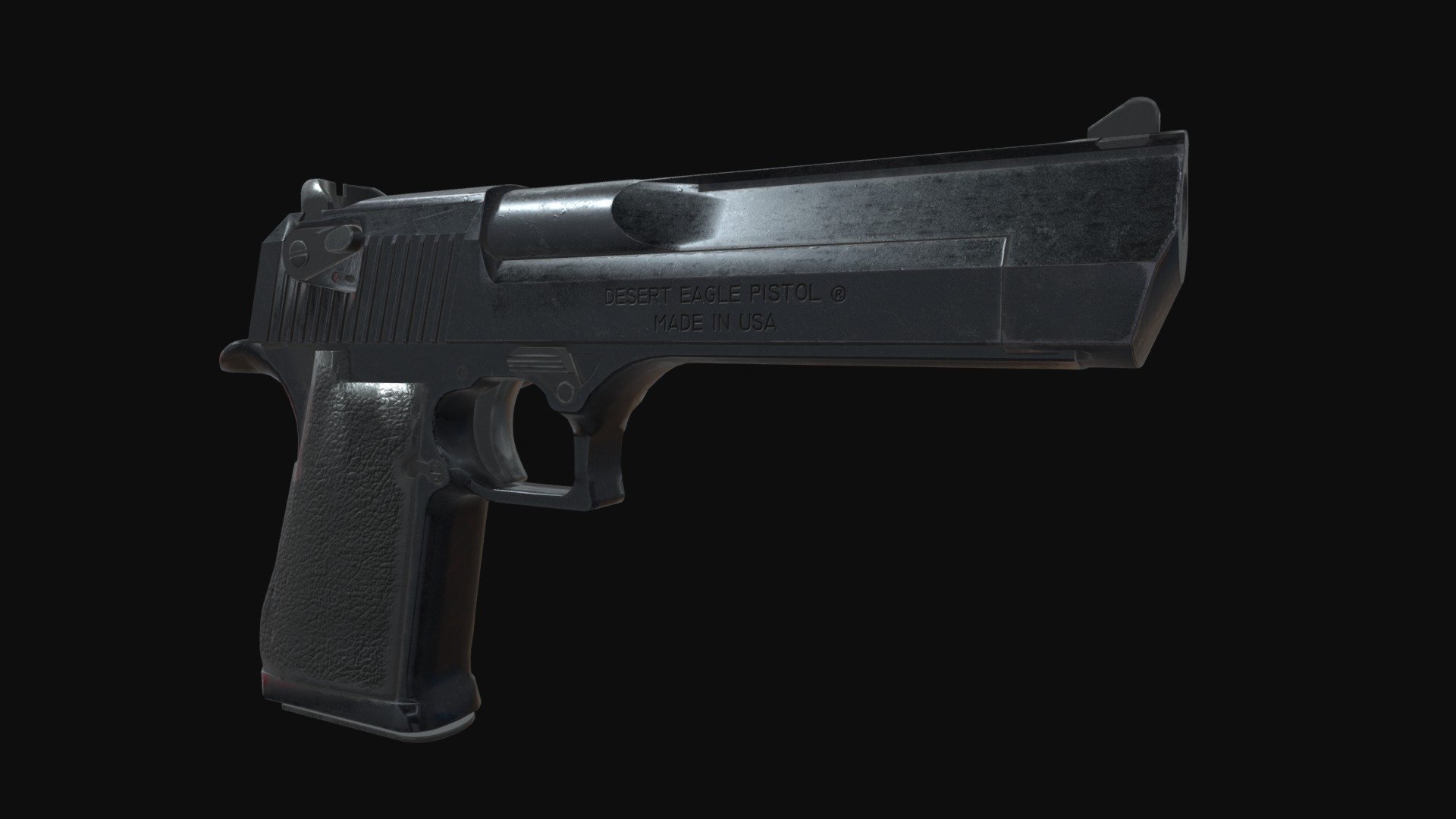 Desert Eagle 50 AE - 3D model by Kadyrov_Rifat [289a1f2] - Sketchfab