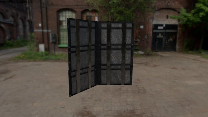 Deployable Shield (Rainbow six siege Fan Art) 3D Model